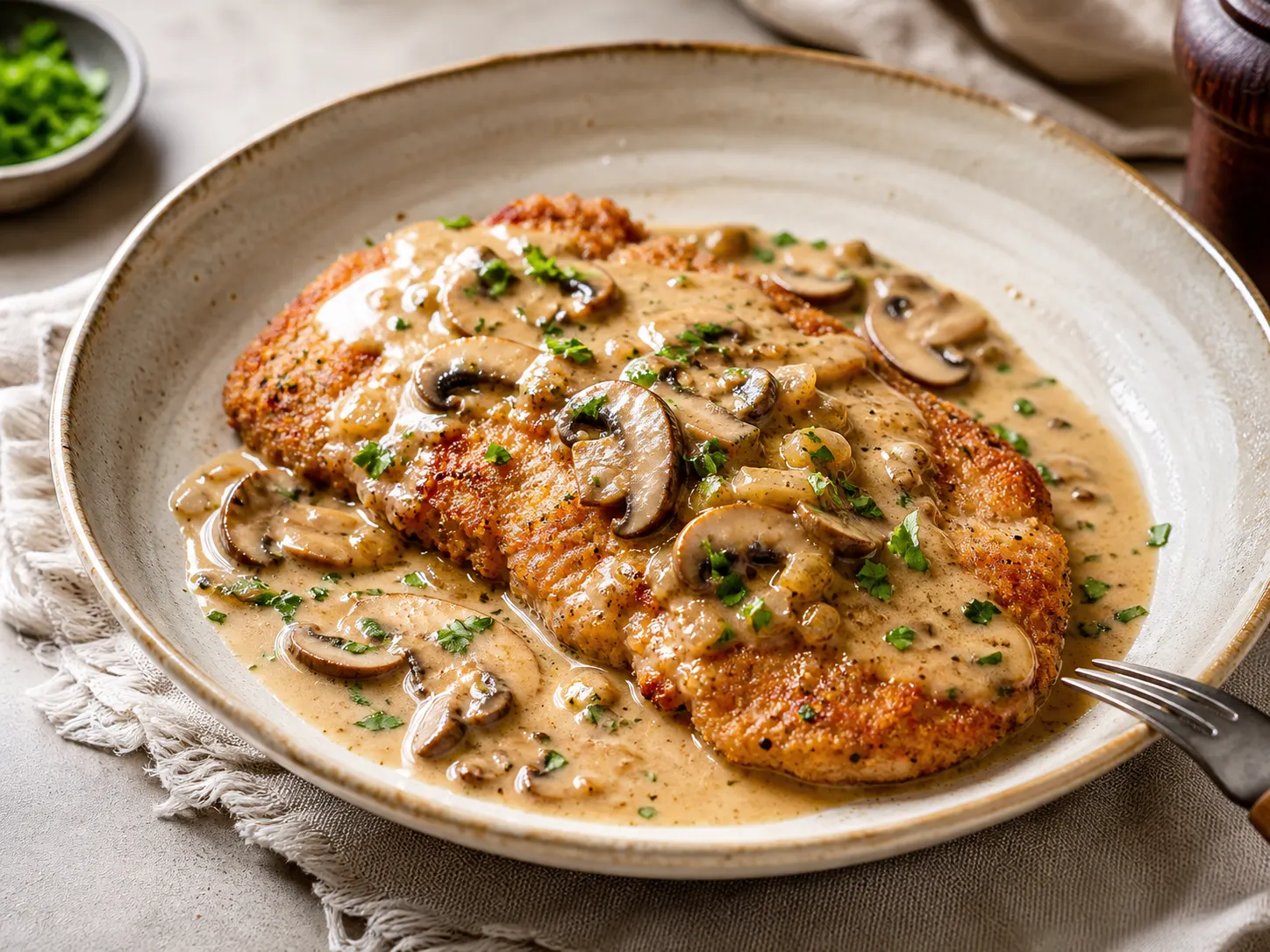 Jägerschnitzel