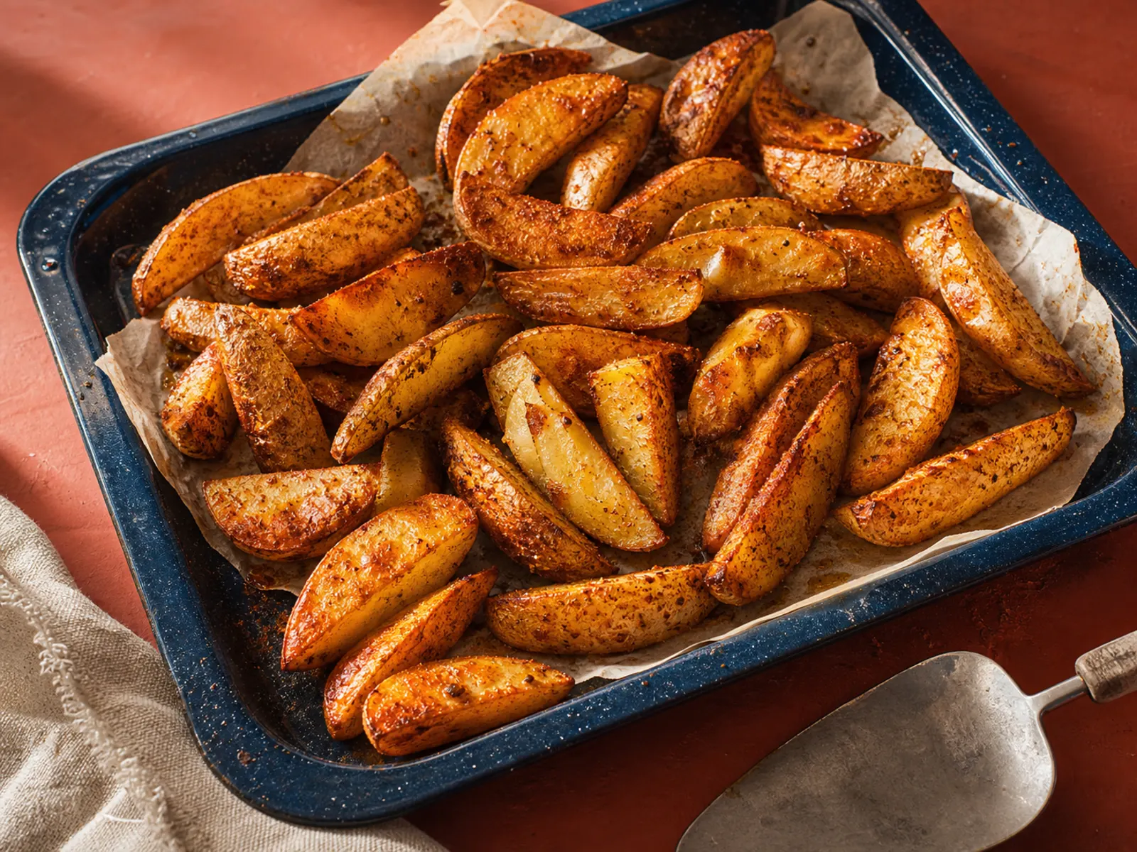 Kartoffelwedges aus dem Ofen