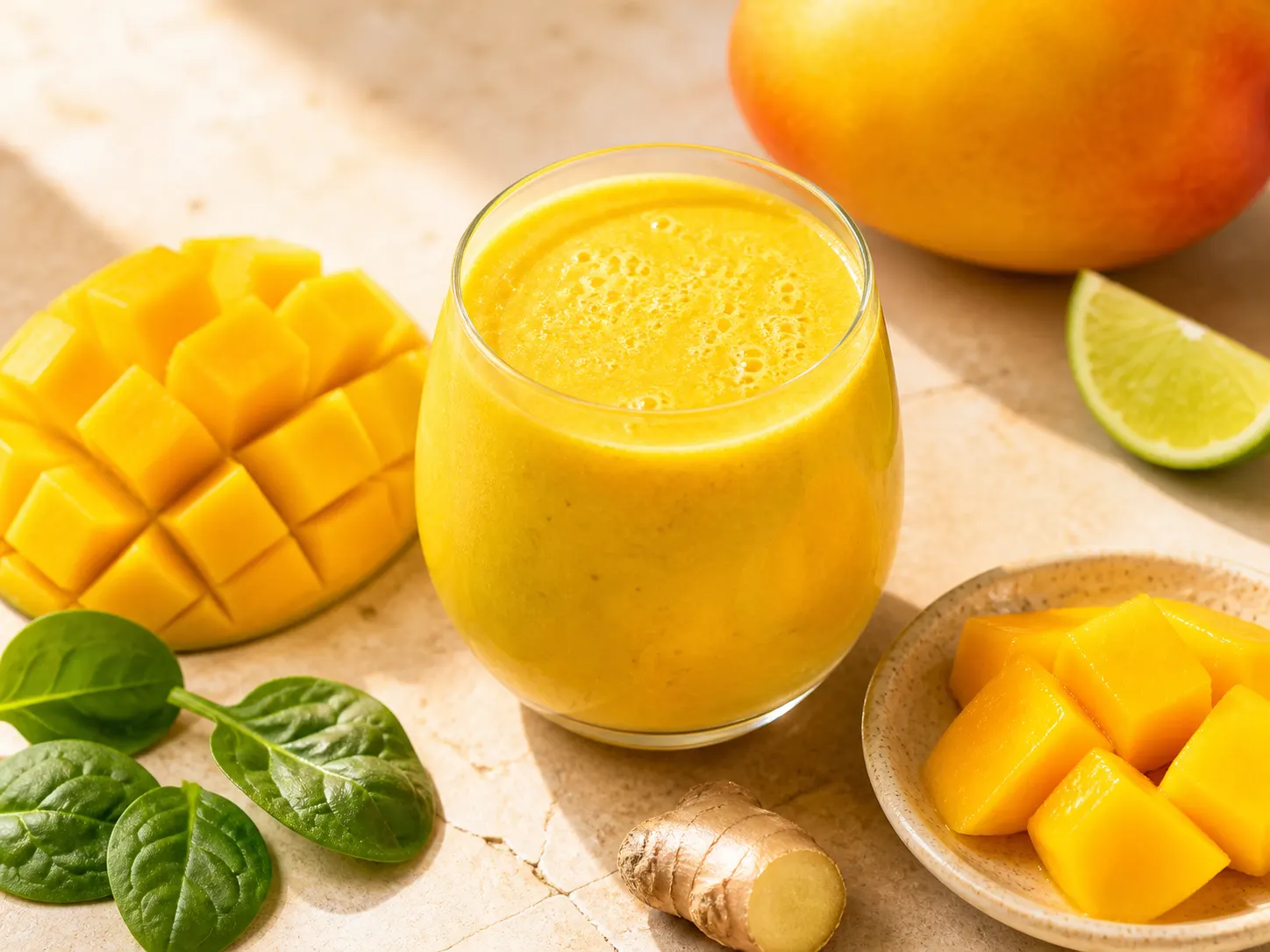 Mango-Spinat-Smoothie