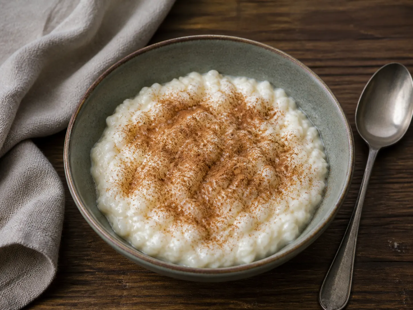 Milchreis mit Zimt-Zucker