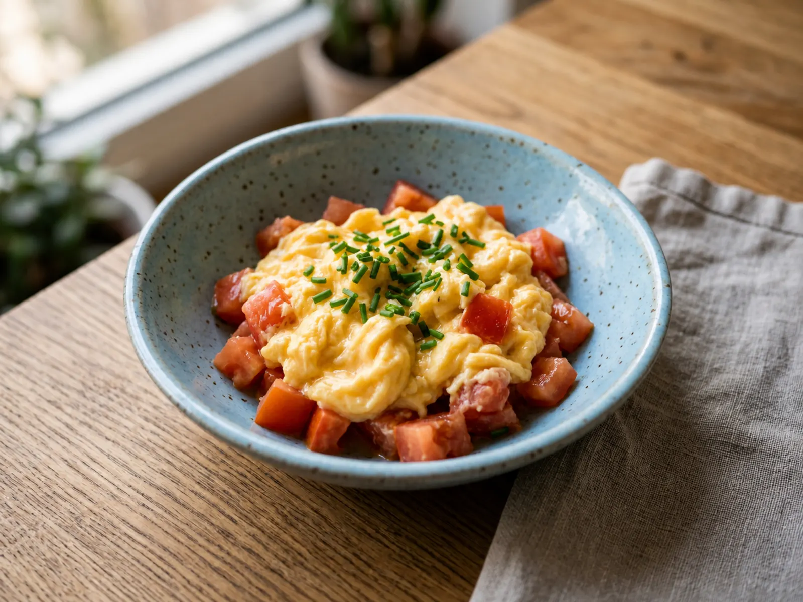 Rührei mit Tomaten