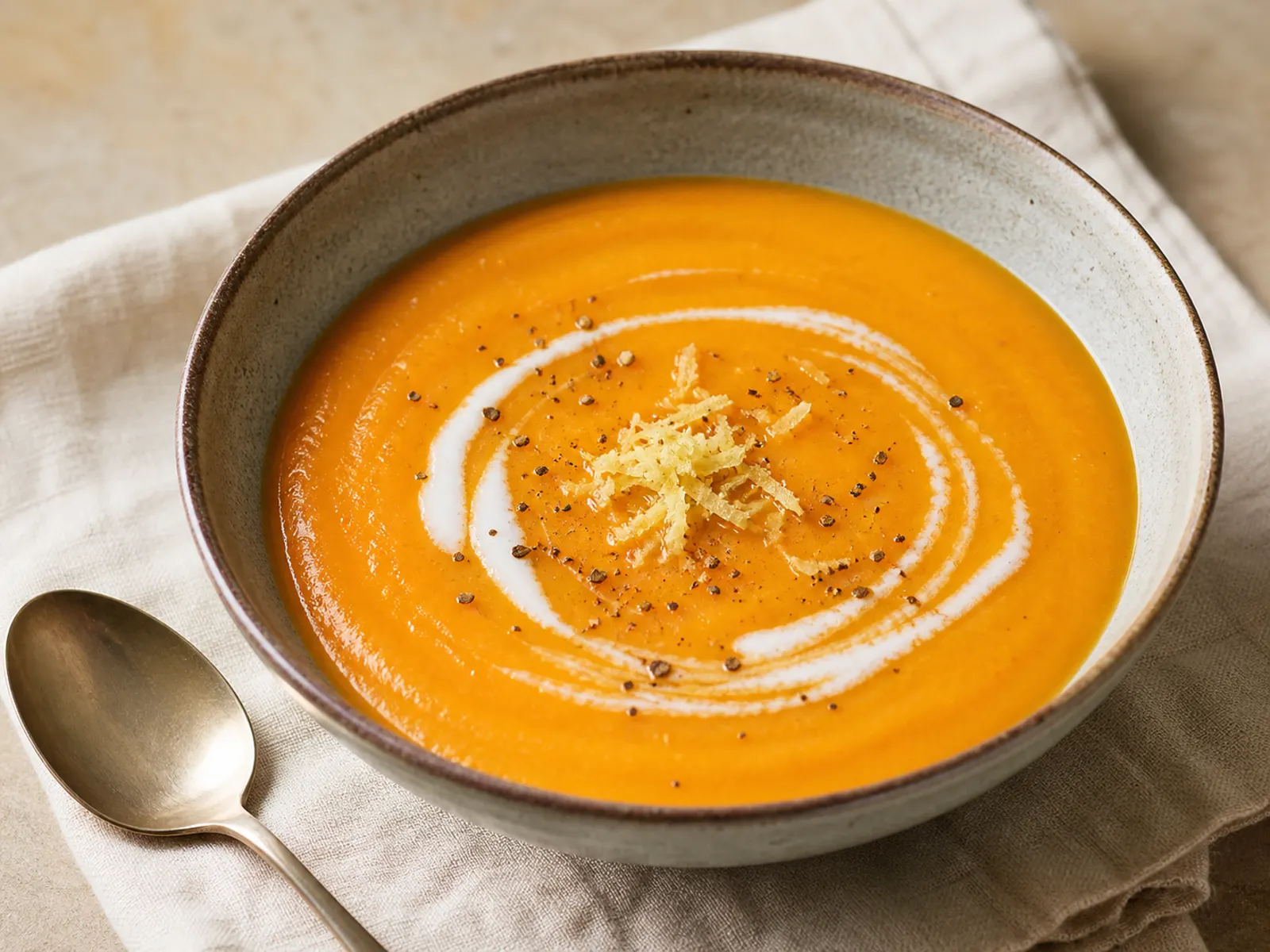 Süßkartoffelsuppe
