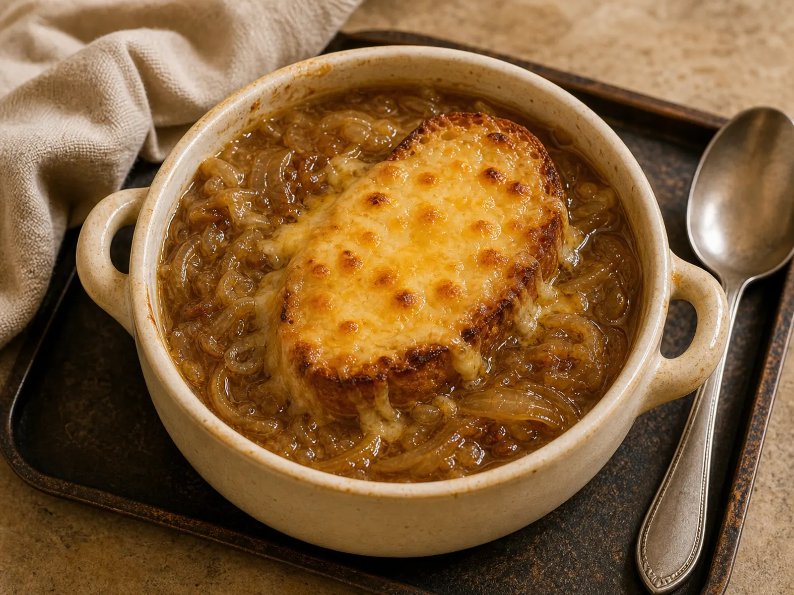Zwiebelsuppe